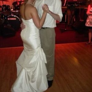 Mermaid fit wedding dress size 4